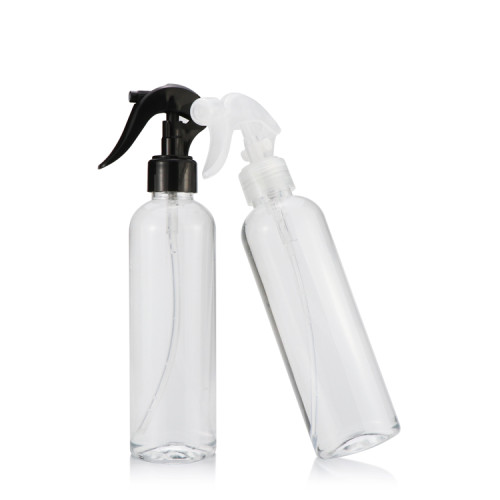 Transparent 100ml PET Fine Plastic Trigger Mist Spray Bottle for Plant Mister Garden Watering Air Freshener Cleaning