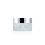 20 85 g double chamber facial cream container cylinder glass dual cosmetic compartment concentrate jars with lids