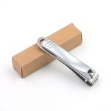 Wholesale best price small leather pouch black finger nail clipper