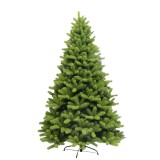 240cm Luxury Decorative PVC PE mixed Christmas tree with Pinecone and red berry