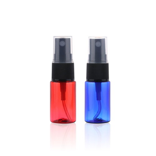 Cute 2 3 10 ml 50ml 4oz 120 250 100 ml empty amber clear spray plastic brown small bottle with cap for packaging