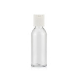 BPA free 30 50 60 80 100 150 250 300 500 ml hand sanitizer gel pet plastic packaging round shampoo disc top cap bottle