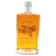 screen printing square whisky glass vodka bottle with logo