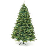 150cm High Quality  Decorative PE & PVC mixed  pineneedle Christmas decorative tree