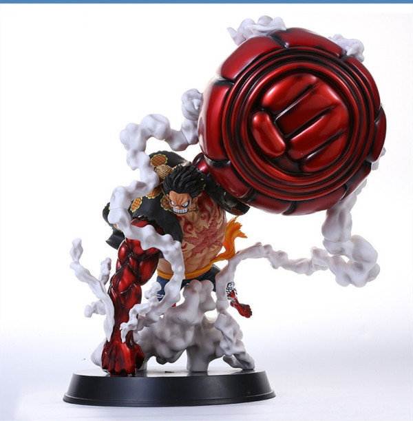 One Piece 25cm Anime Character Cartoon Model Toy Gear Fourth GK Monkey D. Luffy Figure