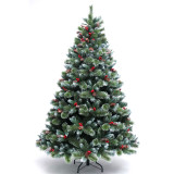 210cm High Quality White Flocking Christmas Tree for Christmas Decoration