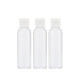 New design shape cheap empty water plastic bottles with flip butterfly baseball cap for cosmetics packaging