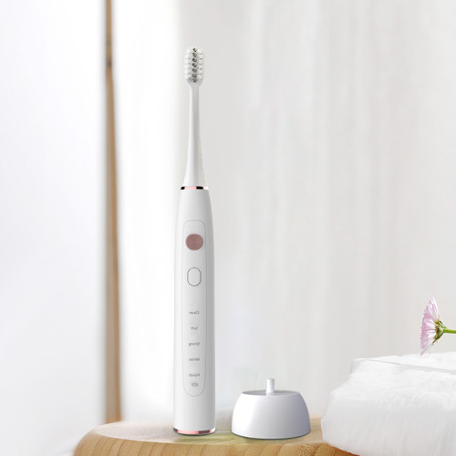 Rechargeable China Electric Toothbrush with Double Brush Head