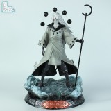 For One Set 40 cm and 25 cm Uchiha Suit Anime Collectible Model Toy Shippuden Naruto Figure Doll