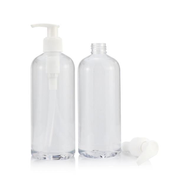 shower gel clear PET 250 500 ML foaming wash soap hand sanitizer pump bottle plastic bottlesfor shampoo and conditioner