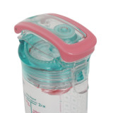 Eco Friendly  20oz  Custimation Juice Double Wall PP Mugs clear plastic  water tumbler cups travel