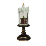 Custom Made Battery Lighted  Christmas Snow Globe