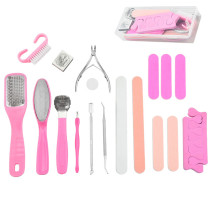 12 piece nail manicure tool disposable product set