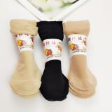 New women invisible socks famale ultra-thin socks crystal silk summer breathable sheer ankle socks wholesale factory
