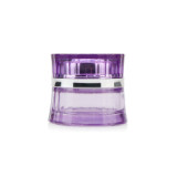 Cute 50g 1 OZ empty lotion gel containers round airtight clear glass jars and bottles for skin care