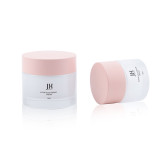 30 ml 50 80 g empty cylinder skin care cosmetics bottles and jars eye gel glass round cream white jars with pink lids