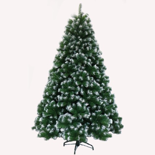 Artificial PVC   snowing   Green decoration 2020 High class dense artificial mixed PVC&PE christmas decoration tree on sale