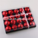 Hot Christmas gift,  Christmas ball sets packed in gift box
