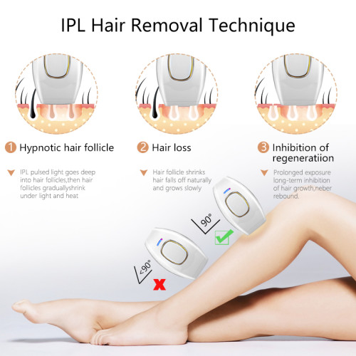 Dropshipping Face Body Permanently Hair Remover Epilator Laser Hair Removal Machine Home Use Portable IPL Hair Removal Laser