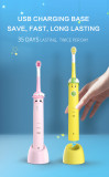 New kids 3D cartoon cute sonic electric toothbrush