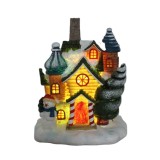 Customized Resin European Christmas Miniature Houses for Sale