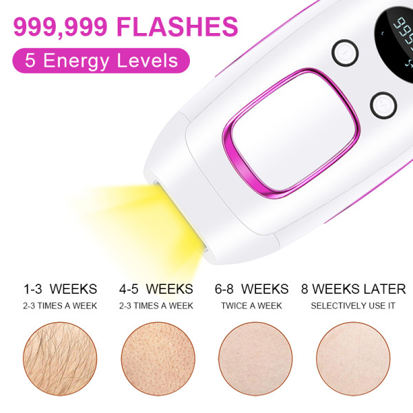 Flashes Permanent IPL Epilator Laser Hair Removal Home depiladora photoepilator Painless portable IPL Hair Removal
