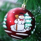 clear  plastic christmas ball christmas baubles for decoration
