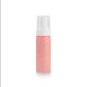 Hot sale 100 120 150 200 ml empty round foaming sop packaging pet plastic pink foam pump bottles with cap
