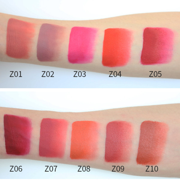 Wholesale Custom waterproof matte liquid lipstick velvet plumping cosmetic lipgloss Matte Nude private label lip gloss pigment