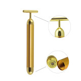 Portable wholesale v shape facial massager energy 24k facial massage roller