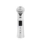 Portable radio frequency rf face lifting led portable photon light therapy rf beauty anti aging device