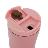 17oz Pink Gradient Color Double Wall Stainless Steel Water Bottle Coffee Tumbler Mugs Travel
