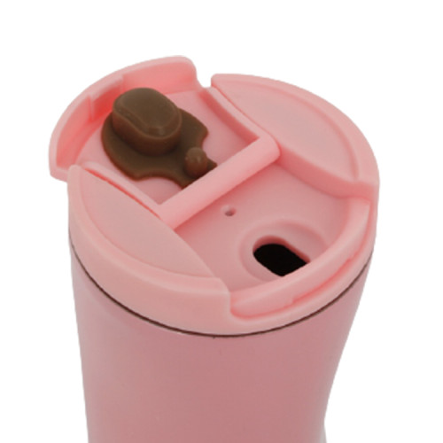 17oz Pink Gradient Color Double Wall Stainless Steel Water Bottle Coffee Tumbler Mugs Travel