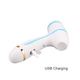 OEM/ODM Facial Pore Cleaner Skin Care Deep Clean Massage Waterproof Silicone Face Cleansing Brush