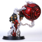One Piece 25cm Anime Character Cartoon Model Toy Gear Fourth GK Monkey D. Luffy Figure
