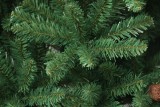 210CM Artificial Green PVC Christmas tree with pine cone decoration