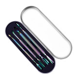 Hight quality cuticle pusher remover colorful set