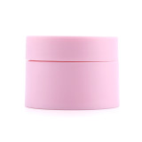 Elegant 5 15 20 ml 30 50 g pp matte cosmetic jars round body scrub pink jar luxury plastic jars with lids for cream