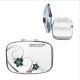 Wholesale Stock Small Order Metal Silver Pill Box Portable Printing Mini Pill Storage Cases