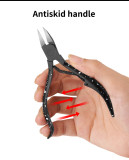 Nail accessories cuticle nipper cutting pliers trimmer stainless steel