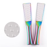 Professional Pedicure Foot File Tool Stainless Steel Foot Heel Scraper Callus Remover for Feet