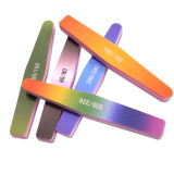 Factory nail buffer block sponge 100/180 with custom logo