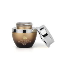 Custom logo 20 ml 30 ml 50 ml lotion container empty graduated cosmetic skincare cream black and gold jar with lids