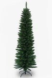 Warm white LED Green PVC pencil artificial tree decoration