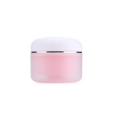 unique wholesale round pink blue green 15g 30g plastic cosmetics jar for cream