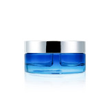 Hot sale 20 g 85 gram empty cosmetic round containers chambers skincare double lid glass jars for cream