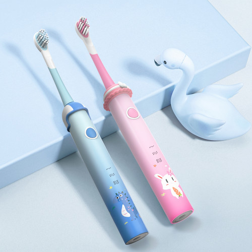 New kids 3D cartoon cute sonic electric toothbrush