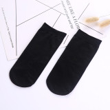 Women silk ankle socks famale sheer thin socks summer breathable invisible socks wholesale factory