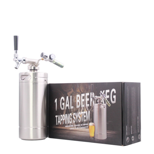 3.8L universal beer dispenser for classical mini kegs
