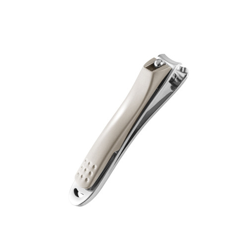 Wholesale best price small leather pouch black finger nail clipper